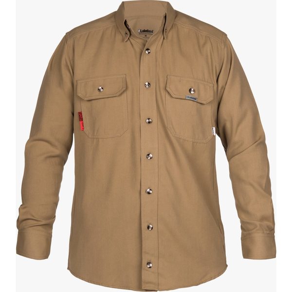 Lakeland Westex DH FR Shirt, Khaki, 2XT ISH65DH20-2XT