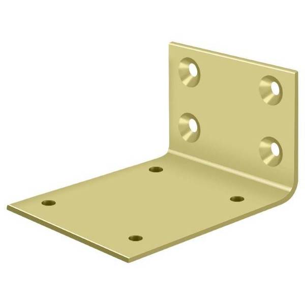 Deltana Jamb Bracket For Dash95 Bright Brass JB-DASH95U3