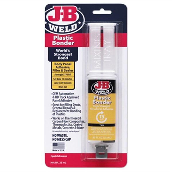 J-B Weld Plastic Bonder Syringe, 25 Ml JBW50133