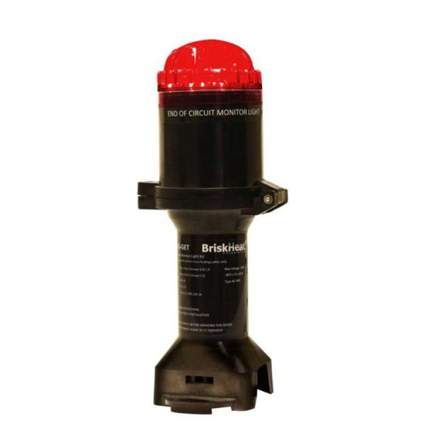 Briskheat Monitor Light Kit, Red, Steady, 240V JHE-LR-GET