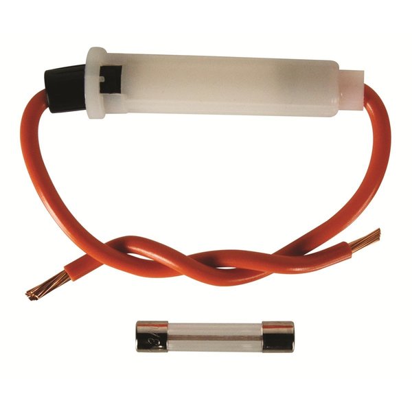 The Best Connection Fuse Holder, 30A Amp Range, Wire Leads, Glass Fuse Type JTT2527F