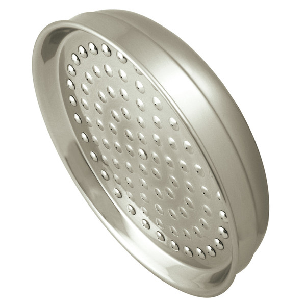 Kingston Brass Shower Head, Brushed Nickel, Wall Mount K124A8