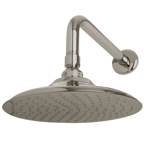 Kingston Brass Shower Head, Brushed Nickel, Wall Mount K136A8CK