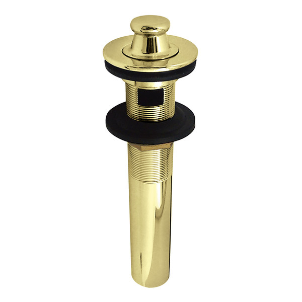 Kingston Brass Brass, Bathroom Sink Drain, Lift and Turn Sink Drain with Overflow KB3002