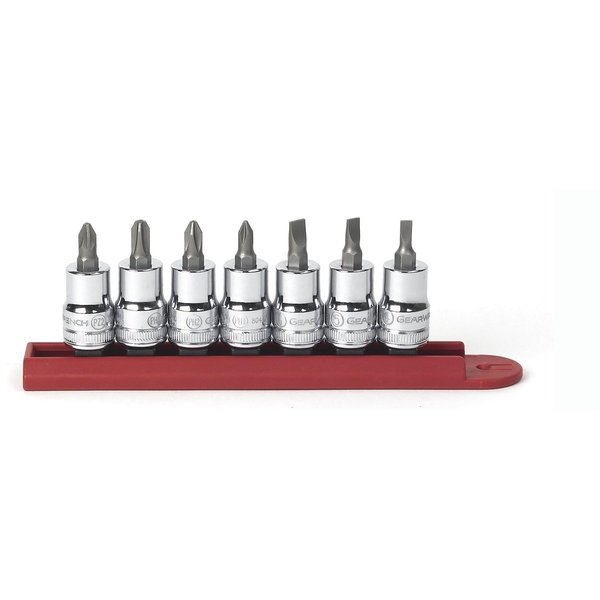 Kd Tools Screwdriver Bit Socket Set, 7 pcs. 80577