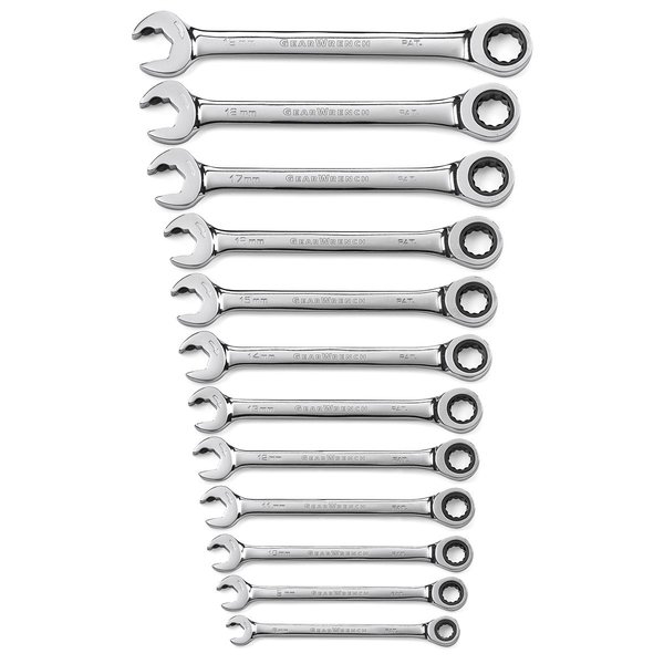 Kd Tools Mtrc Dual Ratcheting Open End, 12 pcs. 85597