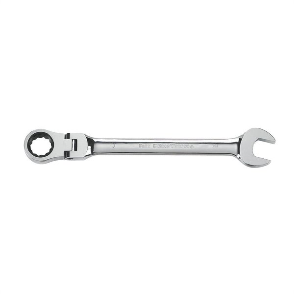 Kd Tools Gearbox Flex Ratchet Wrench, 15mm 86115