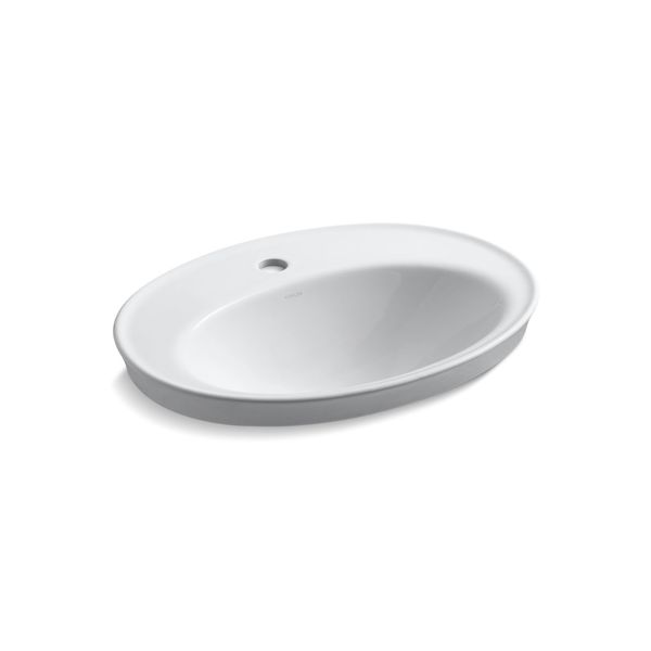 Kohler Serif Self-Rimming Lavatory With Sing 2075-1-0