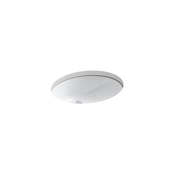 Kohler Caxton Oval 17" X 14" Under-Mount Bat 2210-0