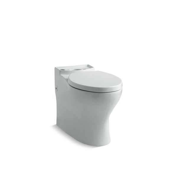 Kohler Persuade Comfort Height Elongated, Vitreous China, Grey 4326-95