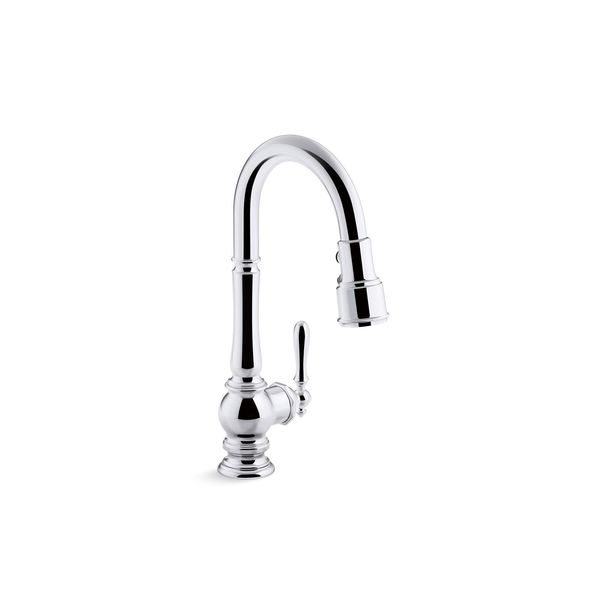 Kohler Artifacts Single-Hole Kitchen Sink Fa 99261-CP