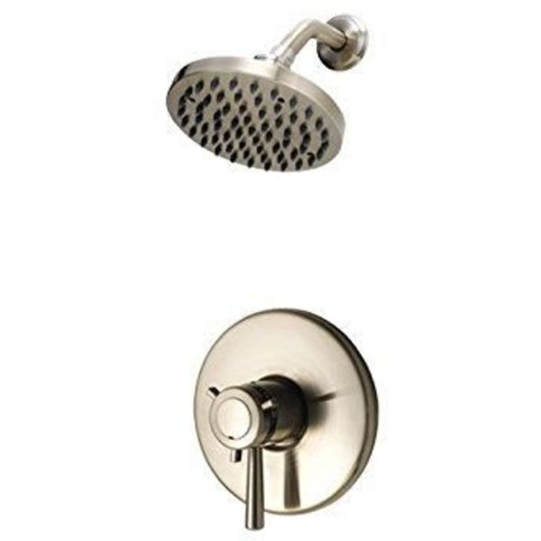 Pfister Single Handle 2 Hole Shower Trim, Brushed Nickel, Brushed Nickel LG89-7TUK