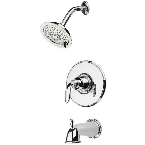 Pfister Single Handle 3 Hole Avalon Tub And Shower Trim, Chrome, Polished chrome LG89-8CBC