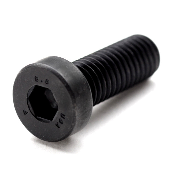 Parker Fasteners M2 Socket Head Cap Screw, Black Oxide 4 mm Length, 5 PK M2C8LHD/BLKOXGRD8.8