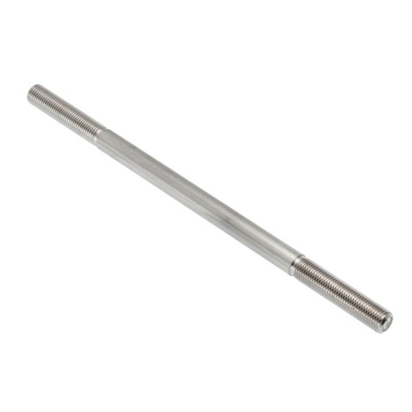 Ampg Connect Rod, 1/4-28 Int Thrd, 6 Lg Stl Zn, 1/4-28 Thread to Steel, Zinc Plt Finish, Round LINK25006IRL