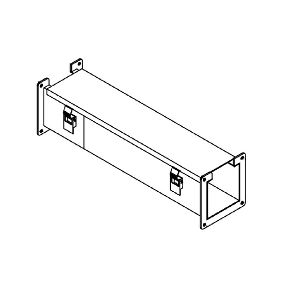 Wiegmann N1 LAY-IN CUT-OFF 2.5X2.5 CRBN STL, GRY LJWF2