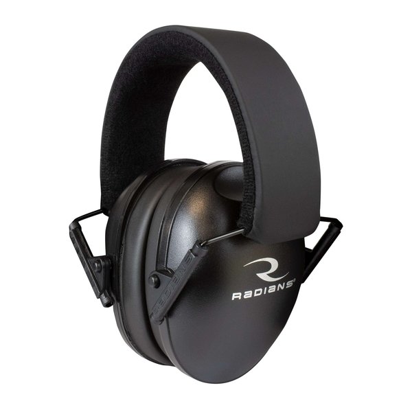 Radians Folding Ear Muffs, 21, Lowset, Black LS0100CS