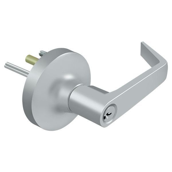 Deltana Claredon Lever Trim For Exit Device 80 Entry Function Satin Chrome LTED80LS-26D