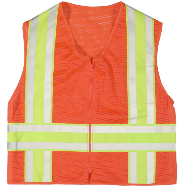 Mutual Industries High Visibility ANSI Class 2 Deluxe, PK2, 10 Inch Height, 10 Inch Width M16343-45-5