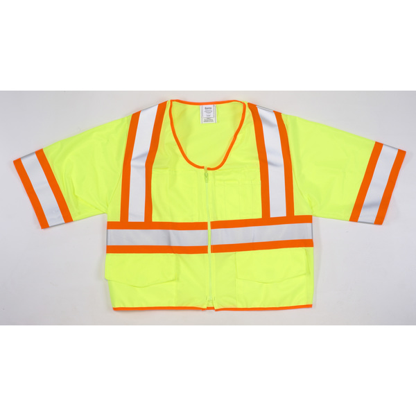 Mutual Industries High Visibility ANSI Class 3 Solid, PK2, 10 in Height, 10 in Width M16392-7