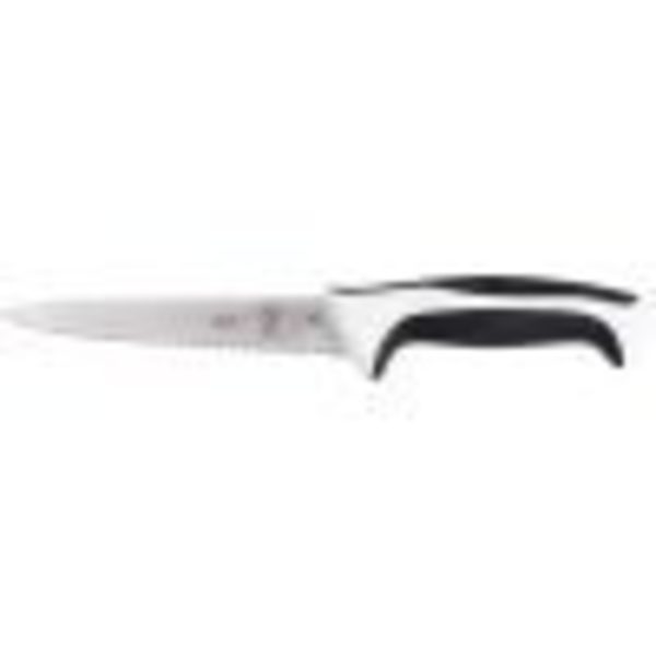 Mercer Cutlery Millennia 6" Utility Knife, Wavy Edge, Wht M23406WBH