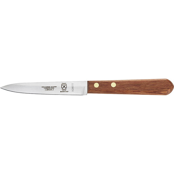 Mercer Cutlery Praxis 3-1/2" Paring, Rose Wood Handle M26010