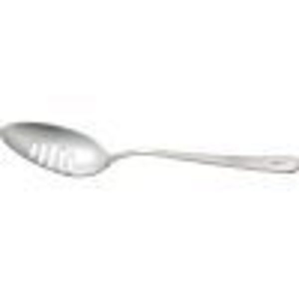 Mercer Cutlery Plating Spoon-Slotted Bowl, 9" M35139