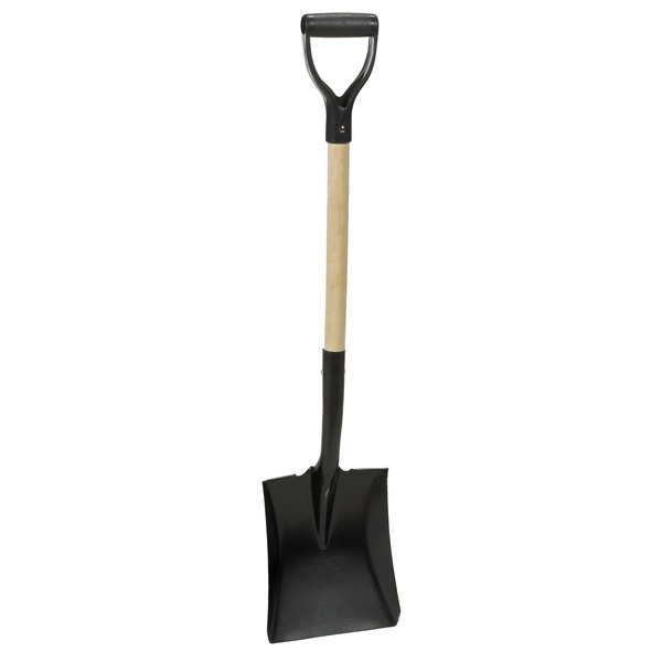 Mutual Industries Square Point Shovel W/ 60 in Handle, Steel PK2 M50078-1