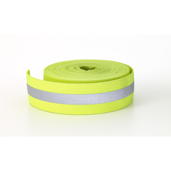 Pearl Reflective Elastic, 1.5 In Wide, 10 Yds, Lime (2Pk) M5081-150-010LM