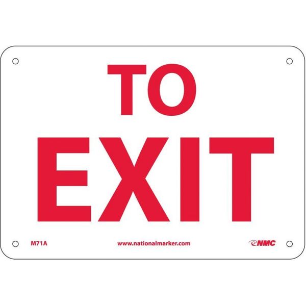 Nmc To Exit Sign M71A