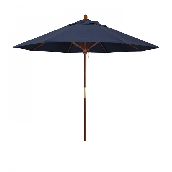 California Umbrella Patio Umbrella, Octagon, 97.5" H, Sunbrella Fabric, Spectrum Indigo 194061036488