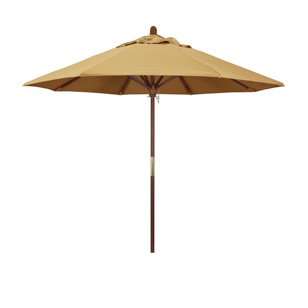 California Umbrella Patio Umbrella, Octagon, 97.5" H, Sunbrella Fabric, Wheat 194061036624