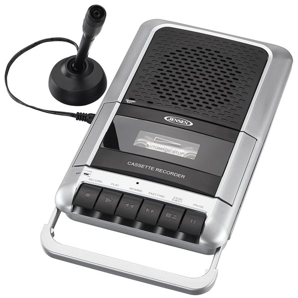 Jensen Shoebox Style Cassette Player/Recorder MCR-100A