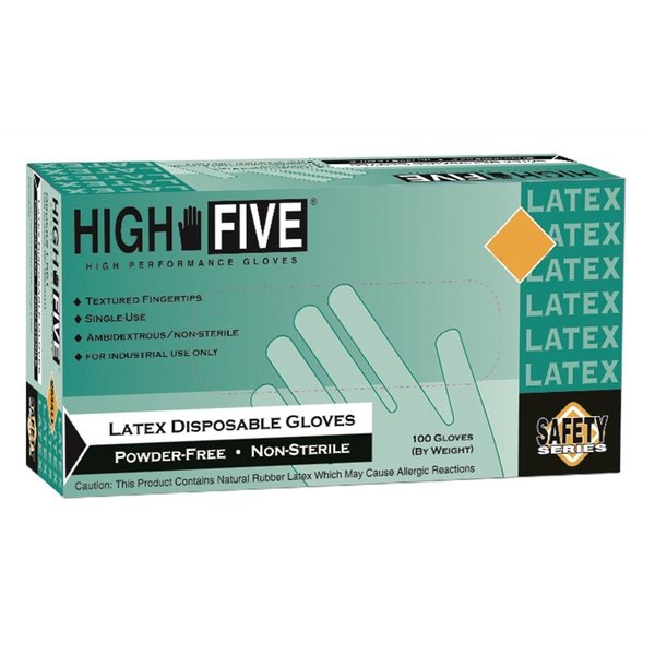 Ansell Powder-Free Grade Latex Gloves, Medium MFXL562