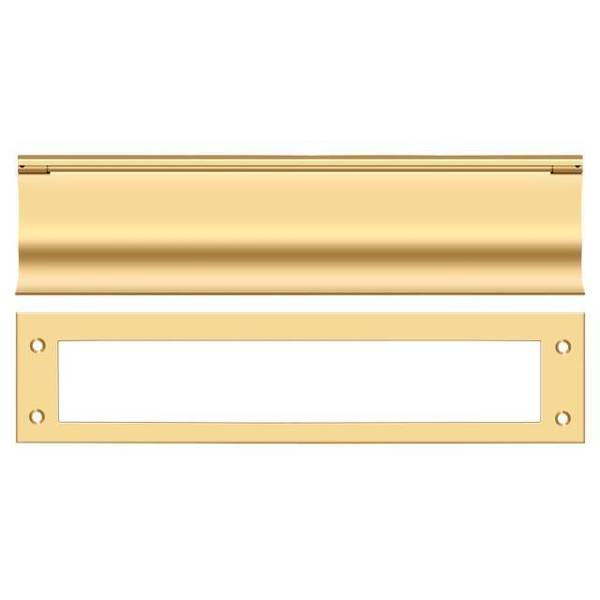 Deltana Mail Slot, Heavy Duty Lifetime Brass MS0030CR003