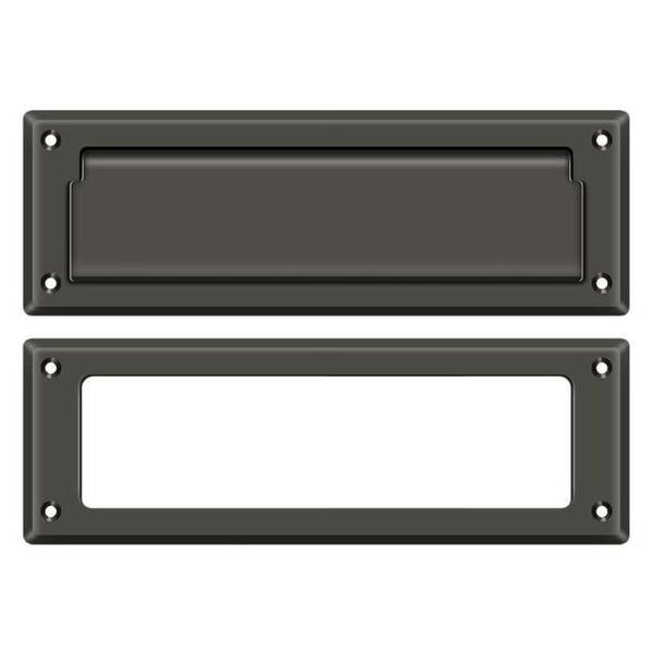 Deltana Mail Slot 8-7/8" With Interior Frame Oil Rubbed Bronze MS626U10B