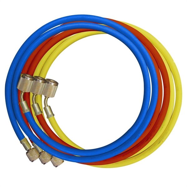 Mastercool Hose A/C Set, 96", 5-0 Valve 45396