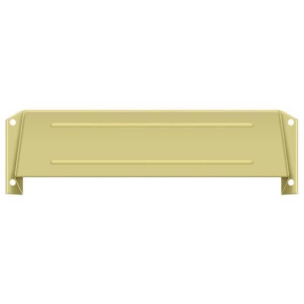 Deltana Letter Box Hood Bright Brass MSH158U3