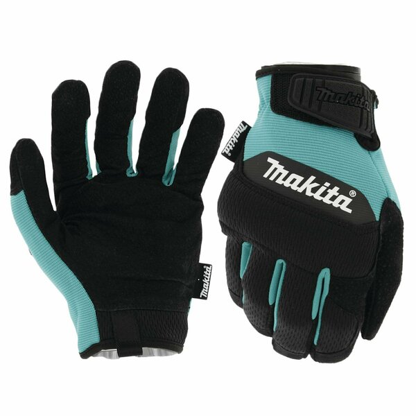 Makita Genuine Leather Palm Perform Gloves, M T-04210