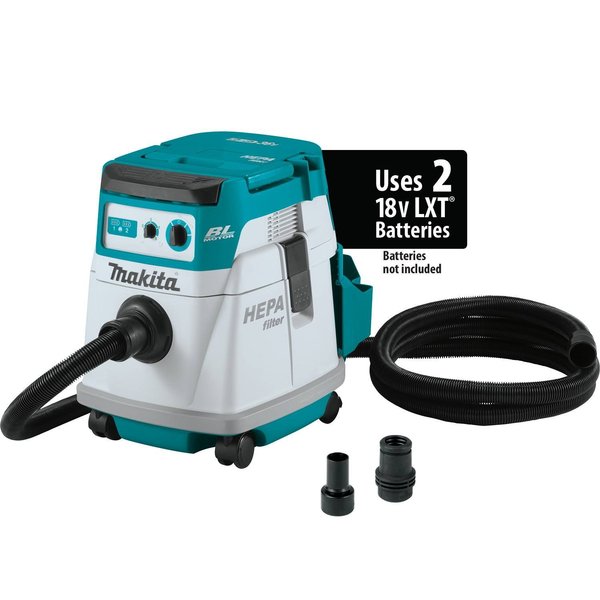 Makita HEPA Filter Dry Dust Extractor, 4 gal XCV24ZX