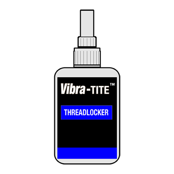 Zoro Select Threadlocker, Blue, Medium Strength, Small Screw Liquid, 10 mL Bottle, Pack 5 2015010