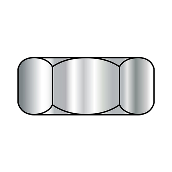 316 Stainless Steel Hex Nut, Plain Finish, ASME B18.2.2, 5/16-24