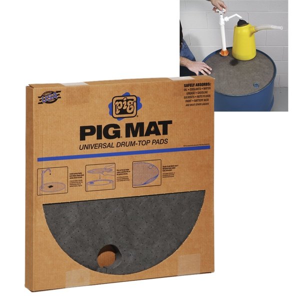 Pig Pig Universal Light-Weight Absorbent Drum-Top Pad (20 Pads Per Box) NPG25103