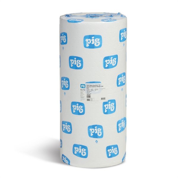 Pig Pig Water-Repellent Oil-Absorbent Medium-Weight Mat Roll, 30"X150' NPG26400