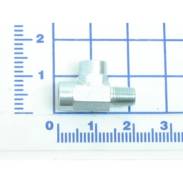 Dlm Fittings, Male Tee 1/4" 1/4"M X 1/4" F X DOTH2736