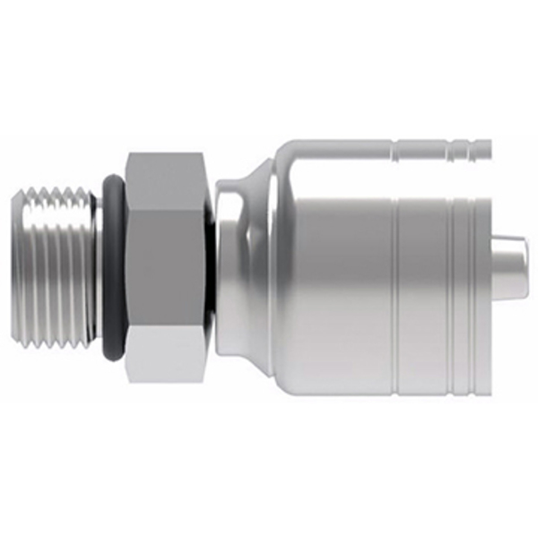 Weatherhead Z Series Crimp-on End Fitting, 20669 12Z-P10