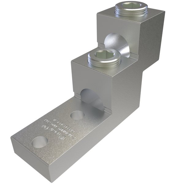 Ilsco Aluminum Panelboard Lug, onductor 600-2 PB2-600-EC