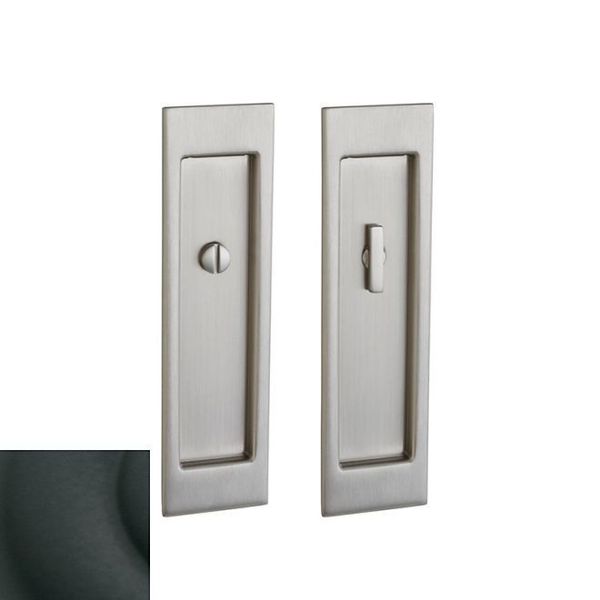 Baldwin Estate Privacy Sliding Door Locks Satin Black PD005.190.PRIV