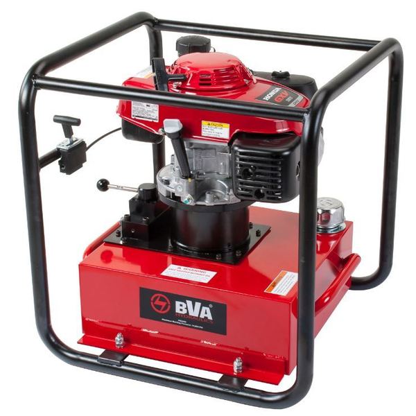 Bva Hydraulics Gas Pump, 5.5Hp, 5 Gal, 4W/3P Manual Valve PG70M4N05