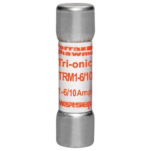 Mersen Glass Fuse, TRM Series, Time-Delay, 1.6A, 250V AC, 30A at 250V AC TRM1-6/10